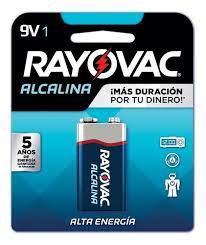 BATERIA RAYOVAC 9V