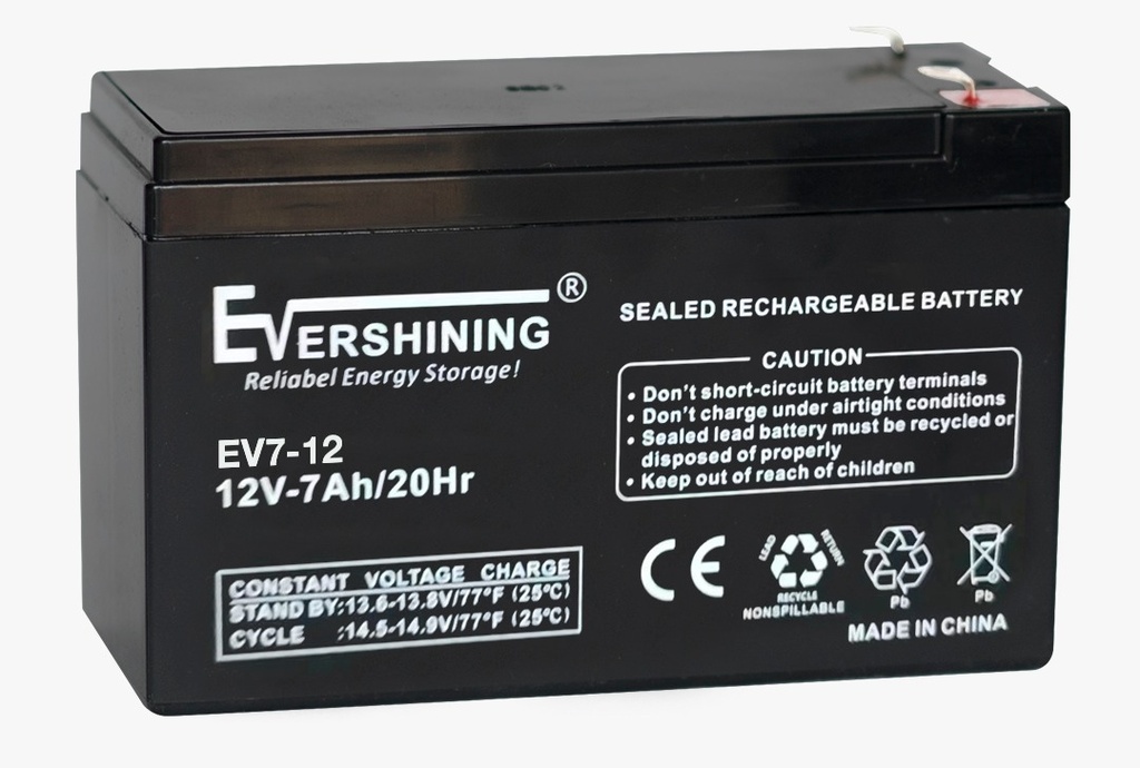 EV127 Batería 12v 7ah